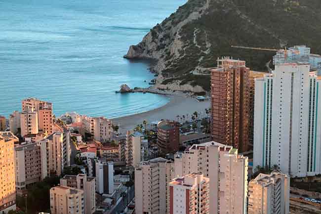 Viajar en autocaravana a Benidorm