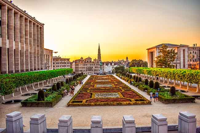 viajar en autocaravana a bruselas