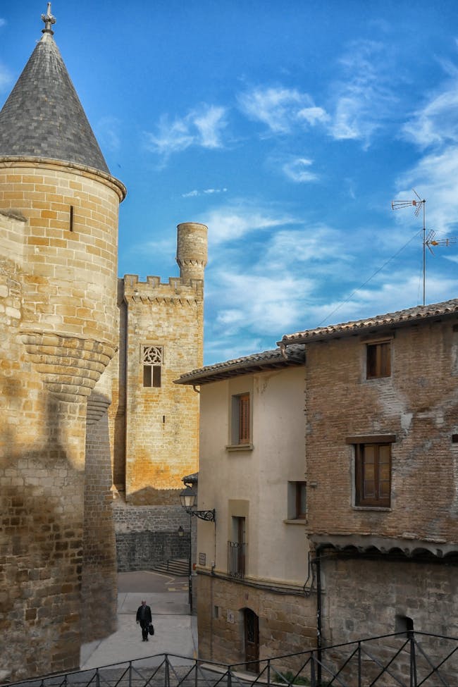 Viajar en autocaravana a Olite