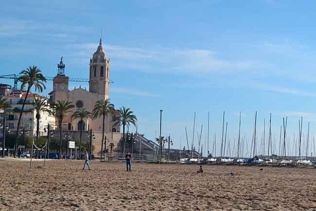 Viajar en autocaravana a Sitges