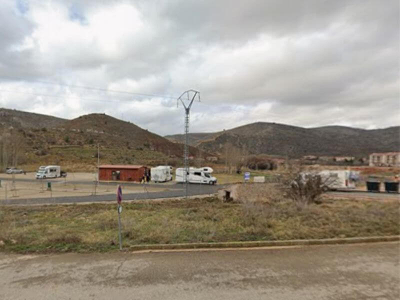 areas de autocaravanas en teruel y alrededores