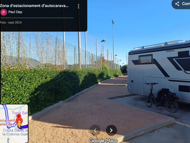 parking autocaravanas gratis barcelona