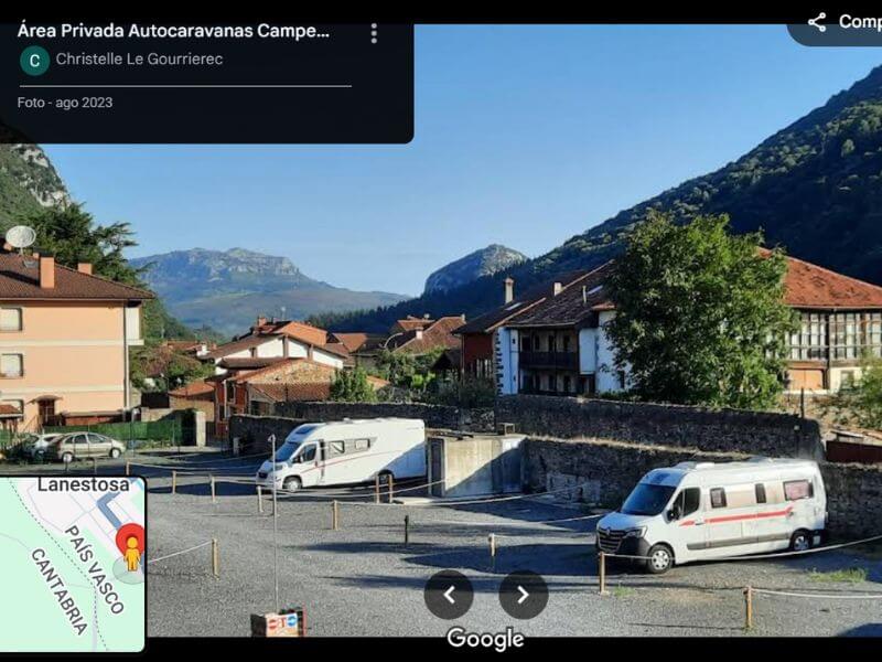 área de autocaravanas bilbao información