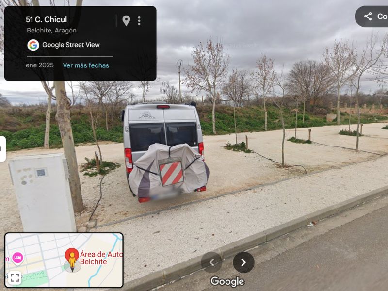 fotos de área de autocaravanas de zaragoza